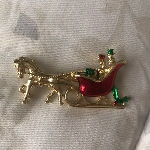 Gerry’s Christmas brooch EUC